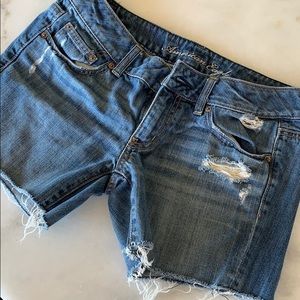 American eagle denim shorts